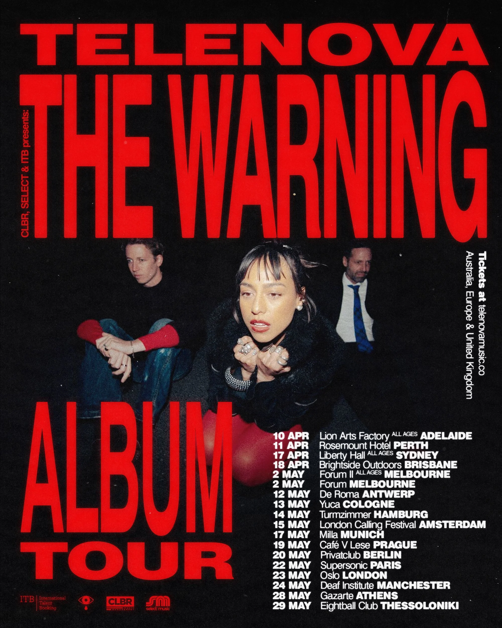 Telenova's Sophomore Album 'THE WARNING' Is Out Now — The Note